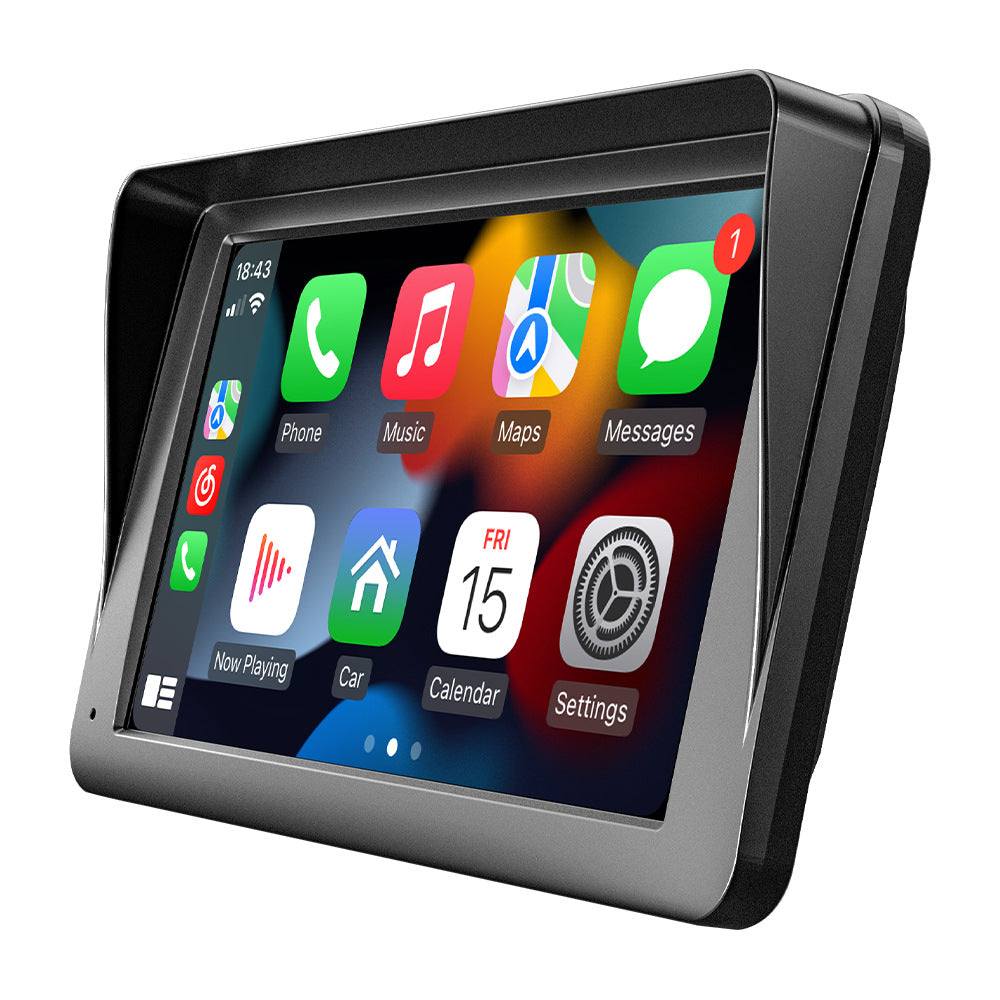 Navigatie auto cu display HD 7 inch, compatibil Carplay si Android Auto, B5300 Imagine secundară a produsului