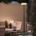 Lampă solara LED 200W, iluminare inteligenta in 3 culori, telecomanda si stalp inclus