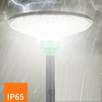 Lampă solara LED 200W, iluminare inteligenta in 3 culori, telecomanda si stalp inclus