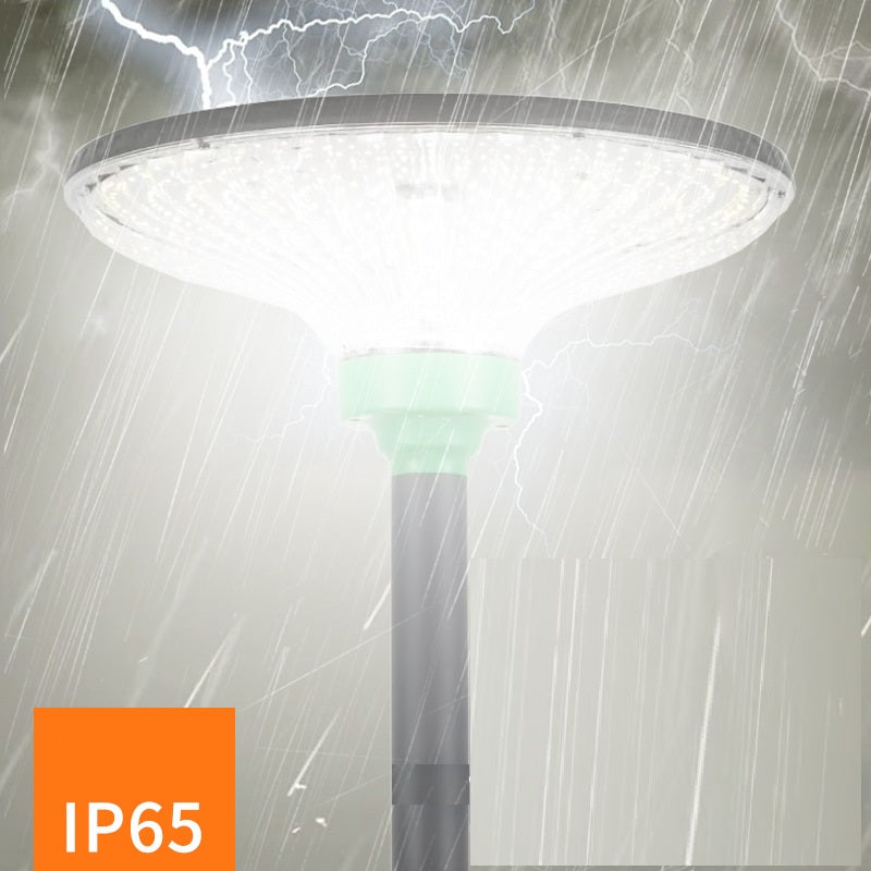 Lampă solara LED 200W, iluminare inteligenta in 3 culori, telecomanda si stalp inclus