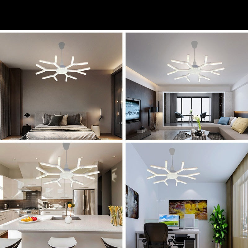 Lampă LED 80W cu 4 brate mobile ajustabile pentru Casă Modernă