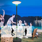 Lampă solara LED 200W, iluminare inteligenta in 3 culori, telecomanda si stalp inclus