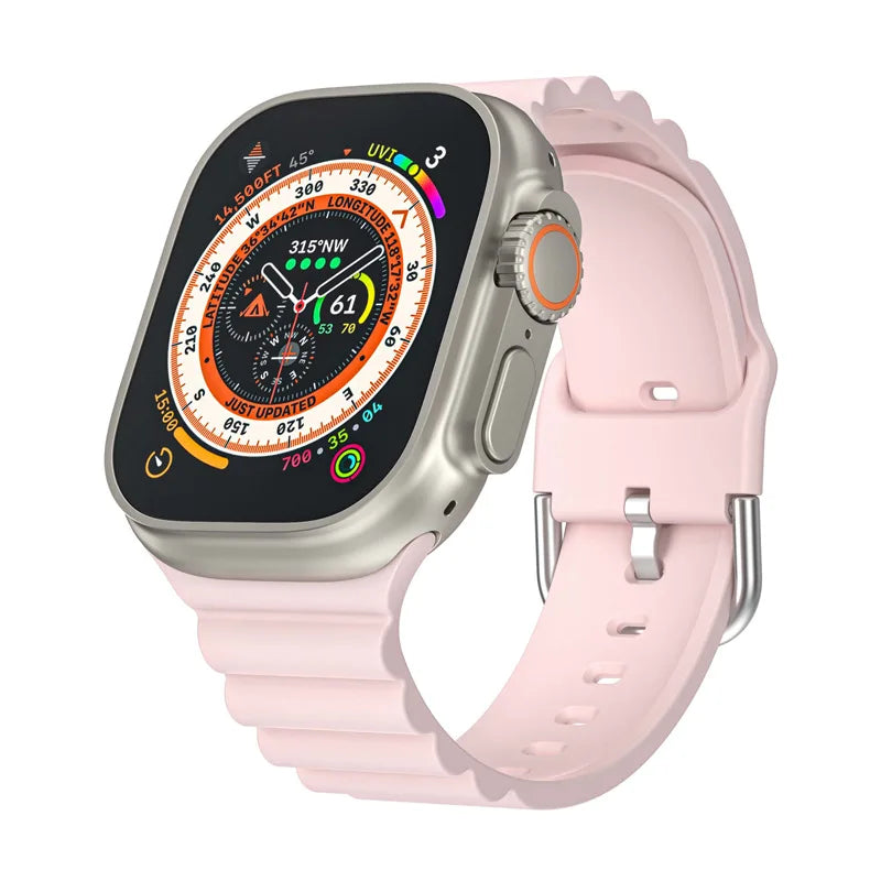 Ceas Smartwatch 8 Ultra Watch, 2.0" IPS Full Touch, incarcare magnetica Imagine secundară a produsului