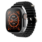 Ceas inteligent SmartWatch Z68 Ultra, compatibil cu orice telefon, apel Bluetooth, Încărcător wireless, metal