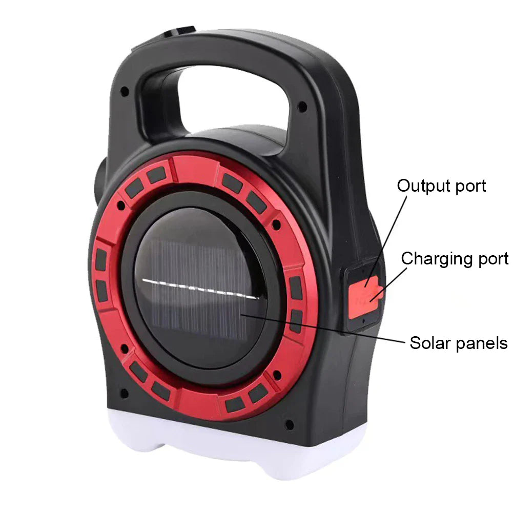 Lanterna solara LED 20W, 3 moduri iluminare pentru Casă Modernă