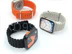 Ceas inteligent SmartWatch Z68 Ultra, compatibil cu orice telefon, apel Bluetooth, Încărcător wireless, metal