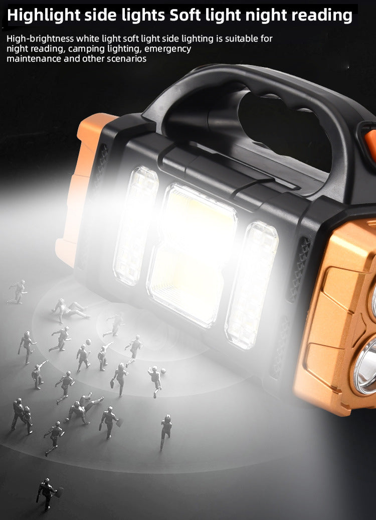 Lanterna solara LED, 4 moduri de iluminare pentru Casă Modernă