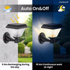 Lampă solara de perete, lumina calda si RGB, cu telecomanda, hexagonala, 6w