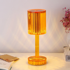 Lampă de masa wireless din cristal acrilic cu touch si incarcare prin USB