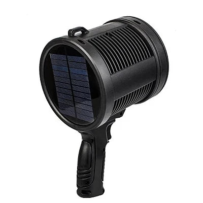 Lanterna solara LED, portabila, 6 moduri de lumina, 3 filtre de culoare