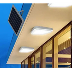 Aplica LED 100W, 200W sau 300W cu Panou Solar, Interior/Exterior, Plafoniera Patrata, Lumina Rece/Calda
