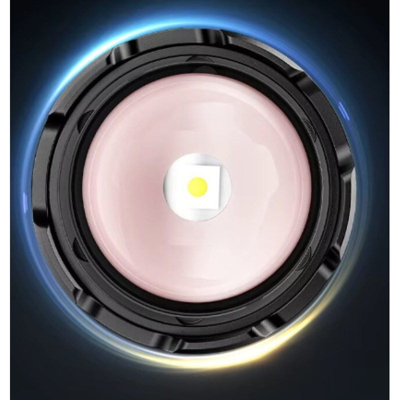 Lanterna LED Profesionala CB 519B Reincarcabila, Metalica, cu Zoom Telescopic