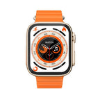 Ceas inteligent SmartWatch Z68 Ultra, compatibil cu orice telefon, apel Bluetooth, Încărcător wireless, metal