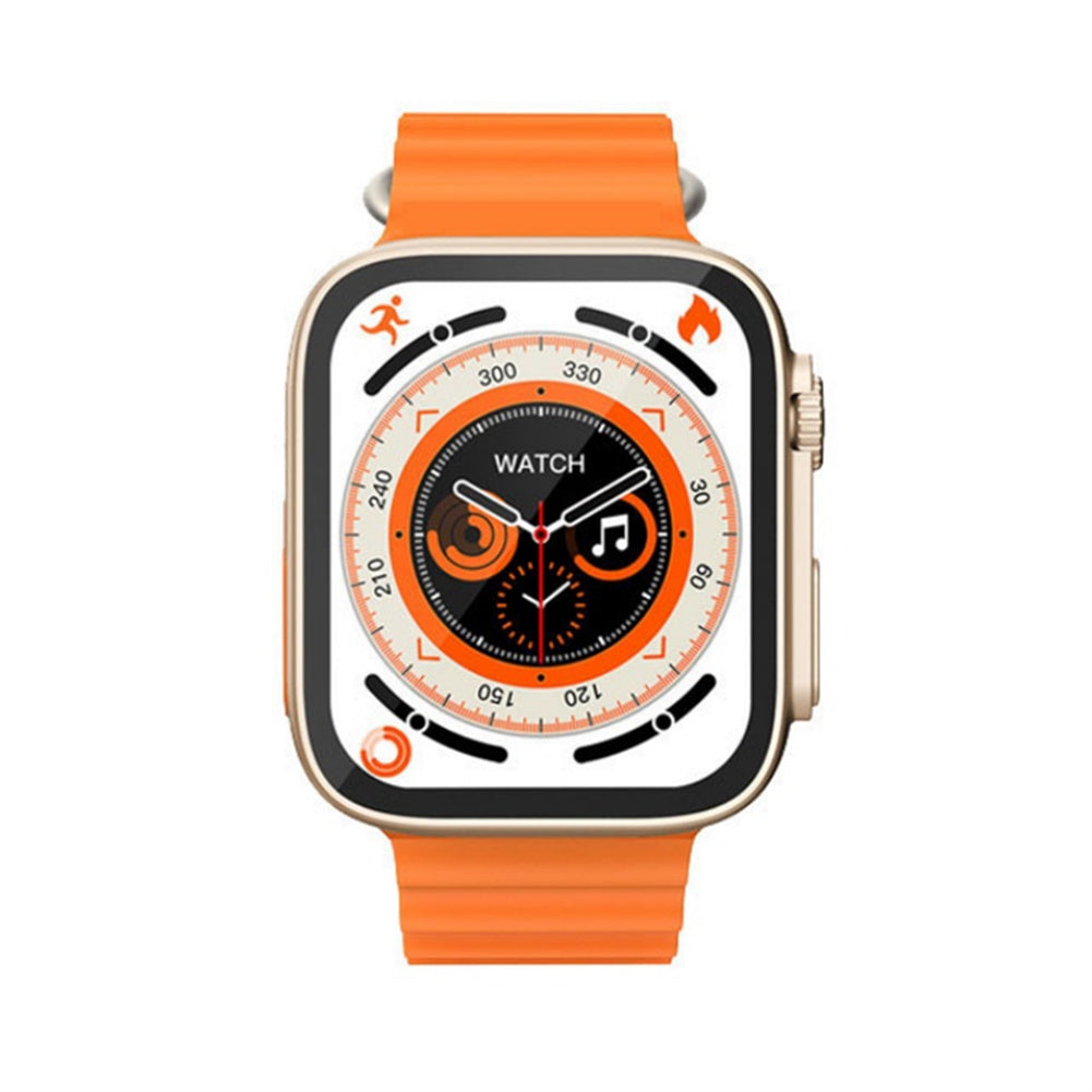 Ceas inteligent SmartWatch Z68 Ultra, compatibil cu orice telefon, apel Bluetooth, Încărcător wireless, metal