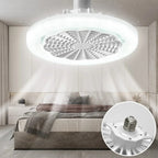 Lampă LED tavan, cu ventilator si telecomanda, 30W