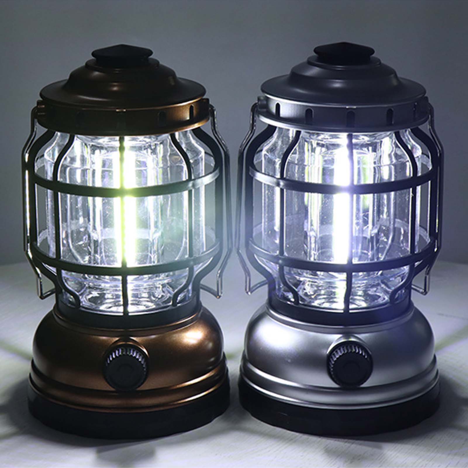 Felinar solar retro portabil Andowl Q-LED 1990 Imagine secundară a produsului