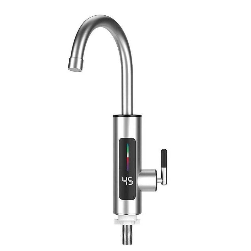 Robinet electric instant din inox, cu display si rotire 360 grade, 3000W Imagine principală a produsului