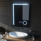 Oglindă LED Rectangulara, 60x80cm, Linea Touch, Sistem Dezaburire