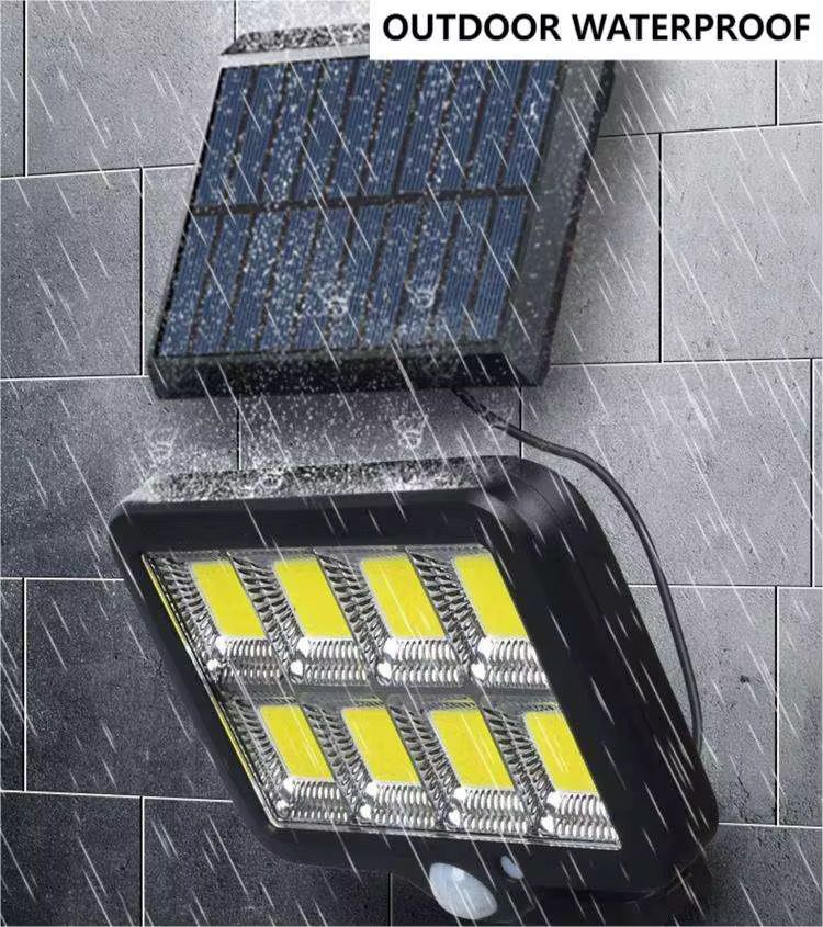 Lampă solara LED cu telecomanda, ajustabila, 8 COB LED