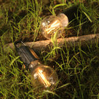 Set 4 becuri LED Retro cu decor de iluminare, pentru camping în Aer Liber, suspendate cu incarcare Tip-C Fast