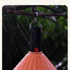 Lampă camping portabila, ghirlanda LED, rezistenta la apa, design bec oval, 5W