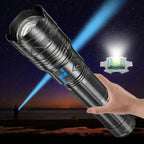 Lanterna profesionala cu LED laser, incarcare Type-C, 4 acumulatori inclusi