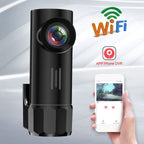 Camera auto DVR HD cu WIFI si conectare la telefon, vedere nocturna si inregistrare in bucla