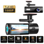 Camera auto DVR HD cu WIFI si conectare la telefon, vedere nocturna si inregistrare in bucla