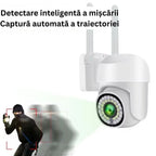 Pachet Cameră de supraveghere WIFI pentru exterior cu Card 32GB Inclus, HD panoramica, vedere nocturna
