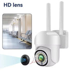 Pachet Cameră de supraveghere WIFI pentru exterior cu Card 32GB Inclus, HD panoramica, vedere nocturna