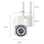 Cameră de supraveghere WIFI pentru exterior cu Card 32GB Inclus, HD panoramica, vedere nocturna
