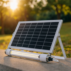Lampă solara tip neon, LED 36W lumina rece cu panou solar, lungime Tub, 26 cm