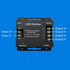 Controller LED RGB pentru Bandă LED, cu touch, 12V/24V, cu telecomanda