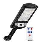Lampă solara LED de perete exterior cu senzor de miscare si telecomanda
