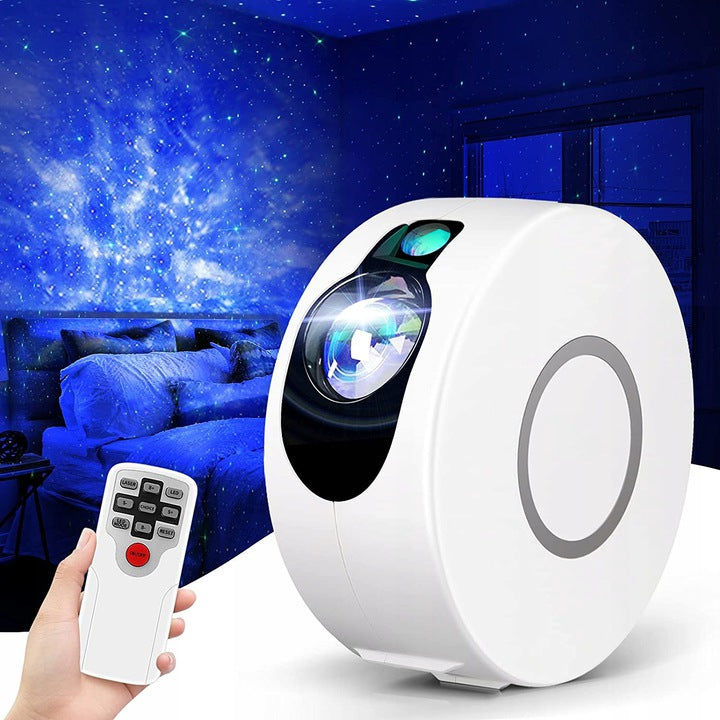 Proiector de stele LED 3D Aurora, Lampă de veghe pentru copii, Telecomanda
