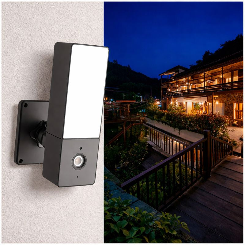 Camera supraveghere 4K exterior cu senzor miscare reflector si aplicatie mobila Imagine principală a produsului