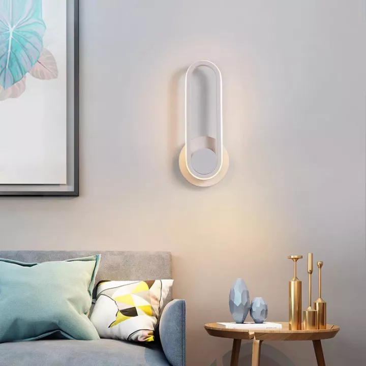 Lampă de perete LED, rotativa 330°, lumina calda 12W Imagine secundară a produsului