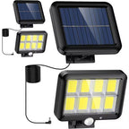 Lampă solara LED cu telecomanda, ajustabila, 8 COB LED