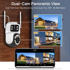 Camera supraveghere WIFI dual-lens 6MP cu vedere panoramica 360°