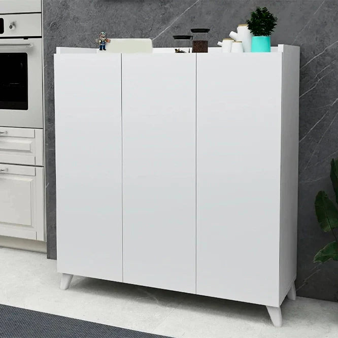 Dulap multifunctional cu 3 usi, Design scandinav modern 103.5 x 90 x 30cm Imagine secundară a produsului