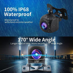 Camera marsarier universala AHD 1080P / 720P -170 grade, pentru montaj Fata sau Spate, prindere prin suruburi