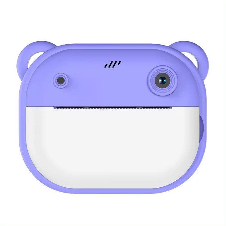 Aparat foto digital cu imprimare termica pentru copii, focalizare automata, display color de 2