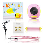 Camera video-foto digitala interactiva cu jocuri pentru copii, full-HD, ecran 2 inch