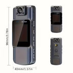 Camera corporala Cam HD cu lentila rotativa, WIFI, Vedere Nocturna IR si Autonomie 7 Ore