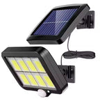 Lampă solara LED cu telecomanda, ajustabila, 8 COB LED