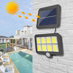 Lampă solara LED cu telecomanda, ajustabila, 8 COB LED