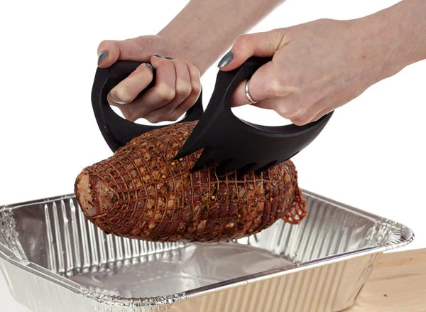 Set 2 gheare pentru carne si preparate pulled pork 11 x 11 x 2, 5 cm, Bear Paws