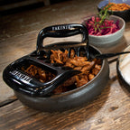 Set 2 gheare pentru carne si preparate pulled pork 11 x 11 x 2, 5 cm, Bear Paws