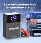 Jump Starter auto multifunctional 12V cu compresor aer 150 PSI si baterie 6000mAh
