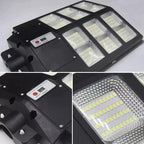 Lampă solara stradala 600W/800W/1000W, Telecomanda, suport metalic